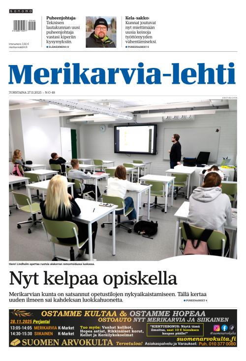 Merikarvia-lehti 27.11.2025