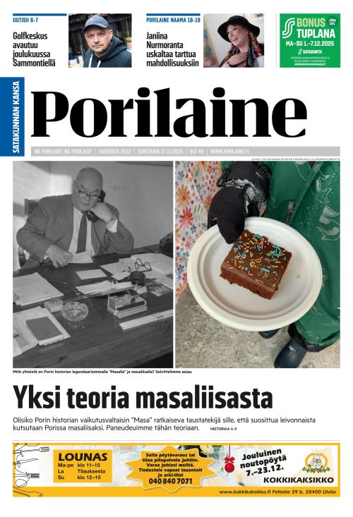 Porilaine 27.11.2025