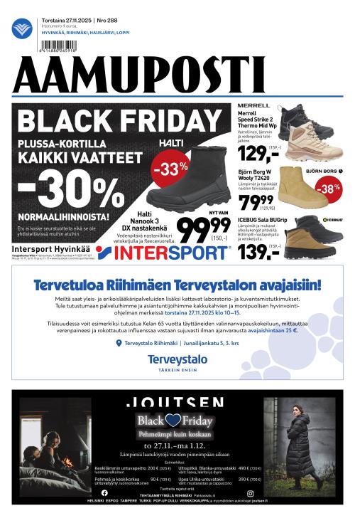 Aamuposti 27.11.2025