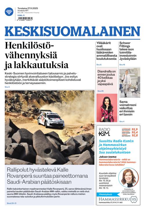 Keskisuomalainen 27.11.2025