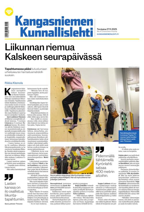 Kangasniemen kunnallislehti