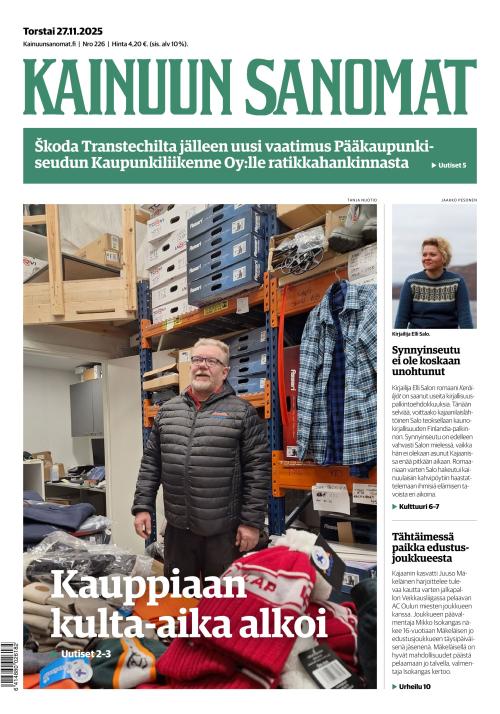 Kainuun Sanomat 27.11.2025