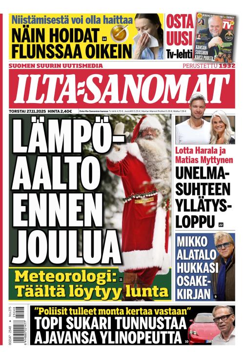 Ilta-Sanomat 27.11.2025