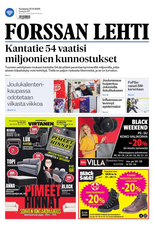 Forssan Lehti 27.11.2025
