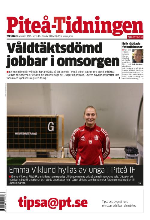 Piteå-Tidningen 27.11.2025