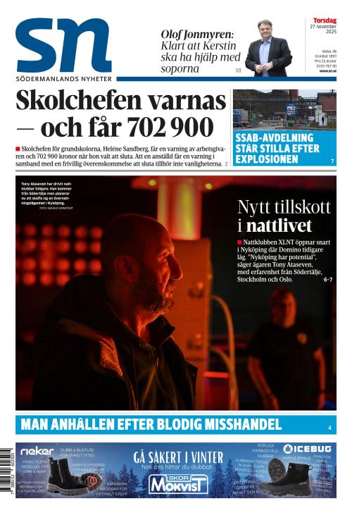 Södermanlands Nyheter 27.11.2025