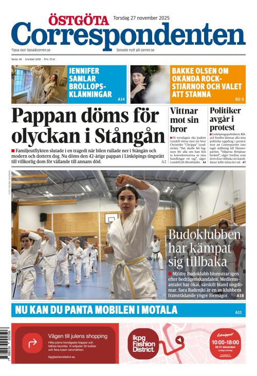 Östgöta Correspondenten 27.11.2025