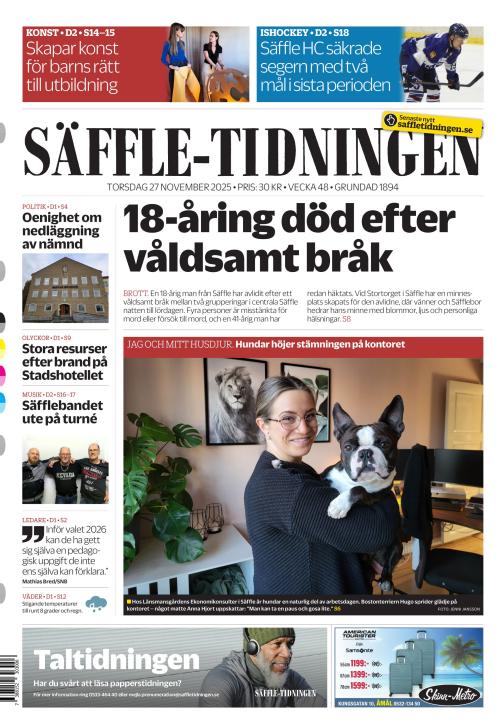 Säffle-Tidningen 27.11.2025