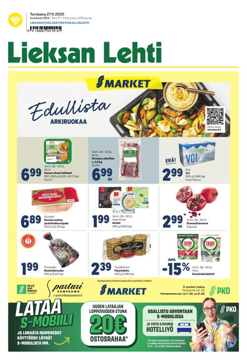 Lieksan Lehti 27.11.2025