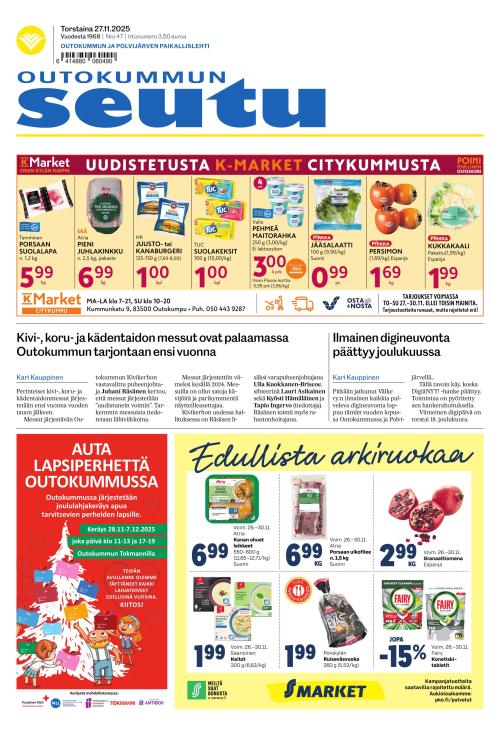Outokummun Seutu 27.11.2025