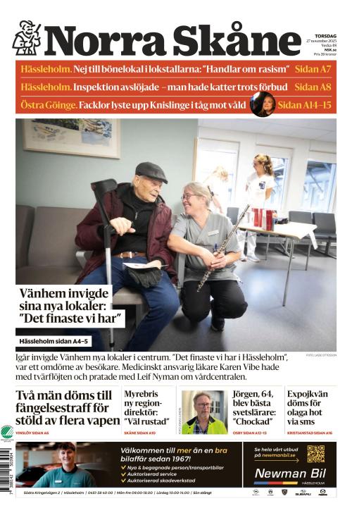 Norra Skåne 27.11.2025