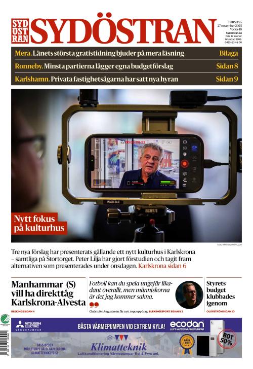 Sydöstran 27.11.2025