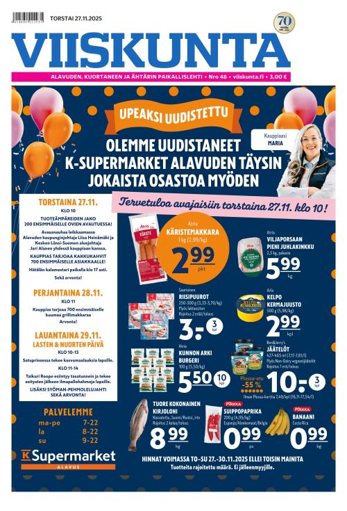 Viiskunta 27.11.2025