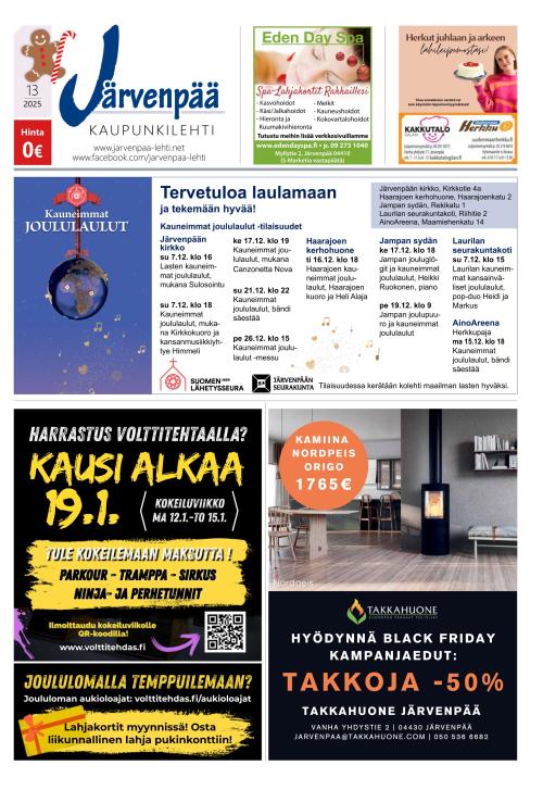 Järvenpää-lehti 27.11.2025