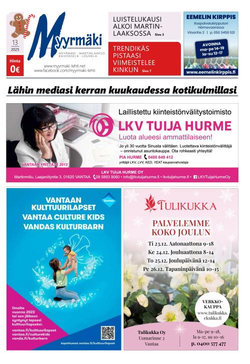 Myyrmäki-lehti 27.11.2025