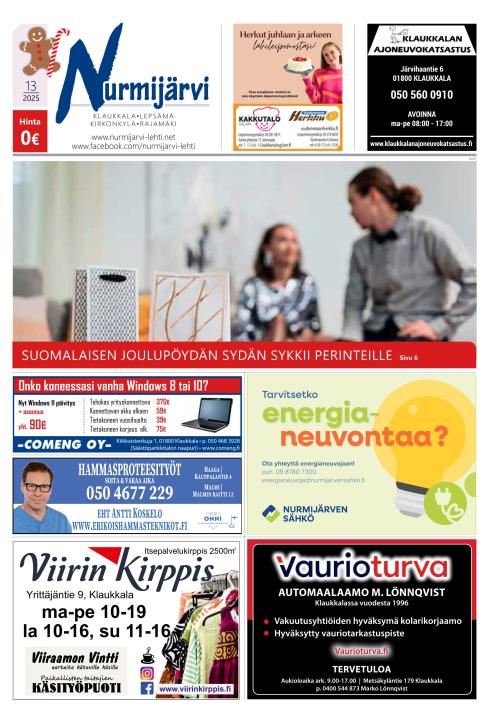Nurmijärvi-lehti 27.11.2025