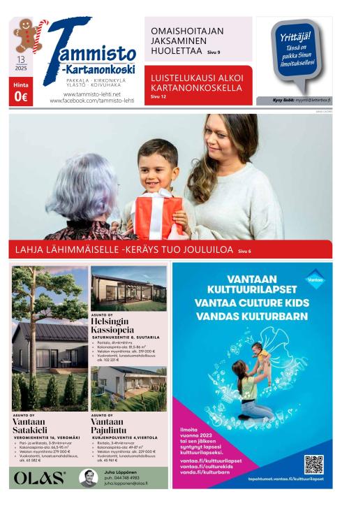 Tammisto-lehti 27.11.2025
