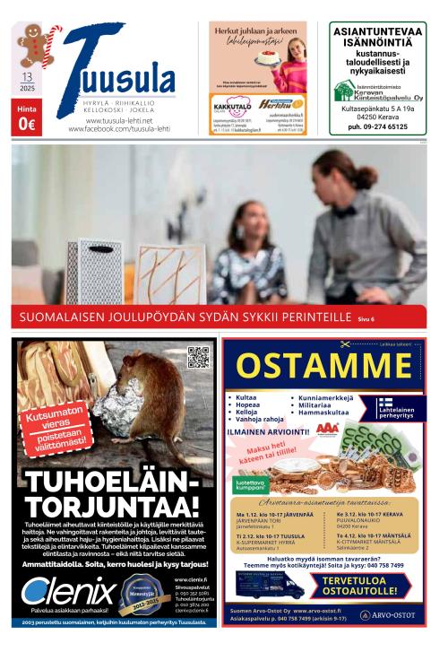 Tuusula-lehti 27.11.2025