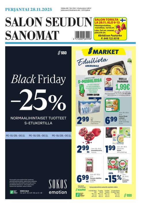 Salon Seudun Sanomat 28.11.2025
