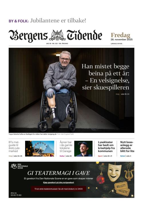 Bergens Tidende (NO) 28.11.2025
