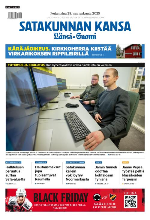 Satakunnan Kansa Länsi-Suomi 28.11.2025