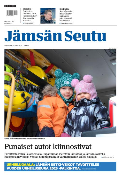 Jämsän Seutu ja Vekkari 28.11.2025