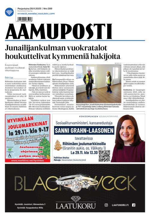Aamuposti 28.11.2025