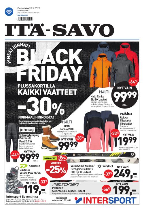 Itä-Savo 28.11.2025
