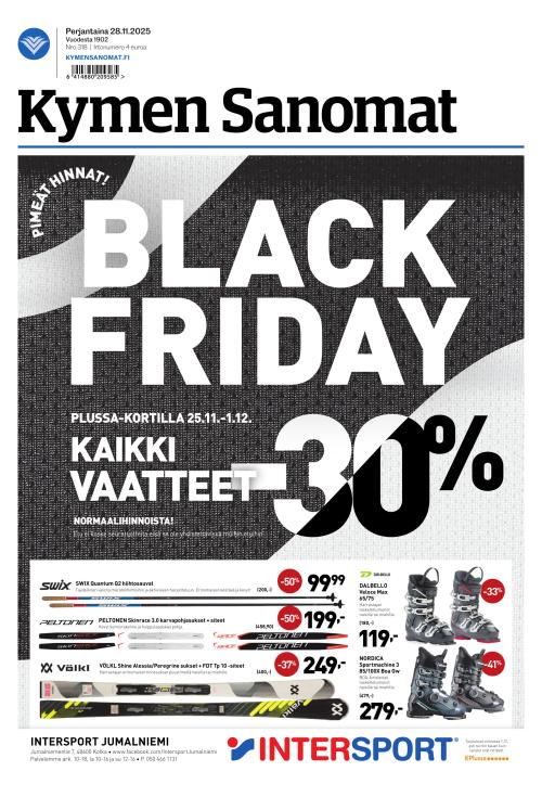 Kymen Sanomat 28.11.2025