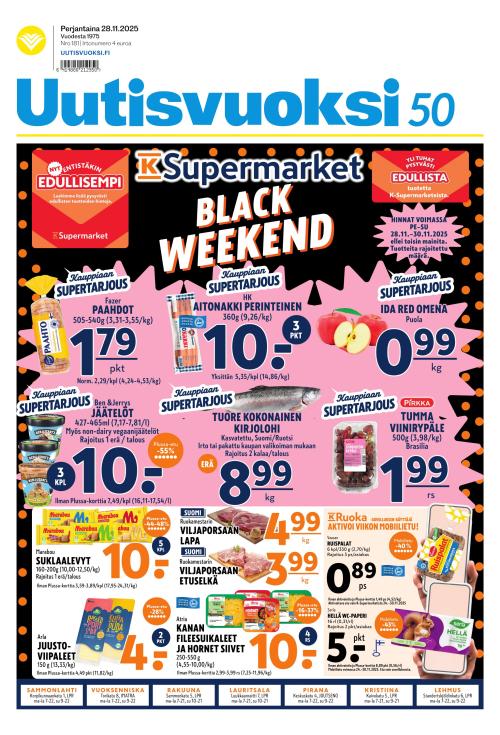 Uutisvuoksi 28.11.2025