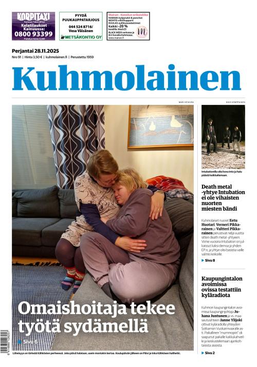 Kuhmolainen 28.11.2025