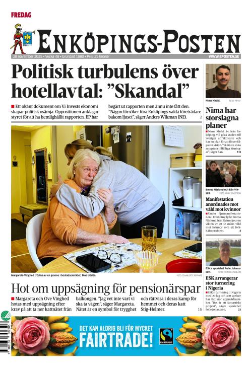 Enköpings-Posten 28.11.2025