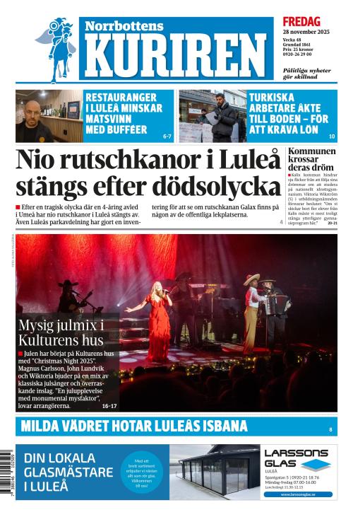 Norrbottens-kuriren 28.11.2025