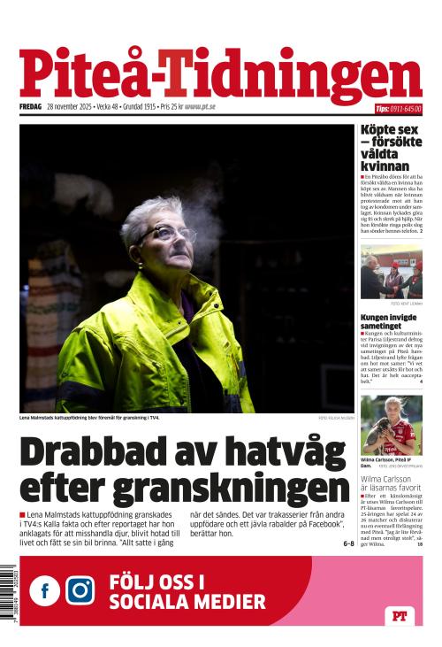 Piteå-Tidningen 28.11.2025