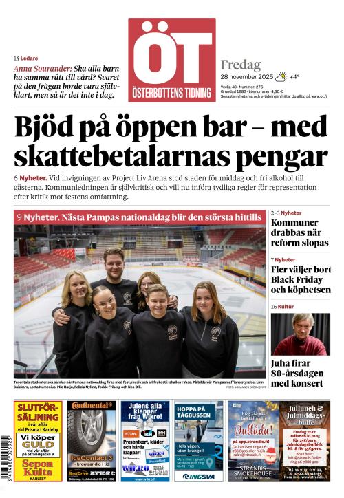 Österbottens Tidning 28.11.2025