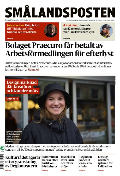 Smålandsposten 28.11.2025
