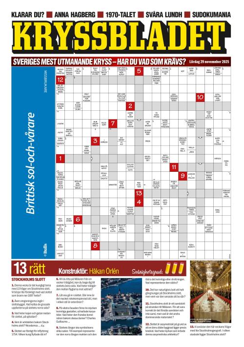 Aftonbladet Lördag 29.11.2025