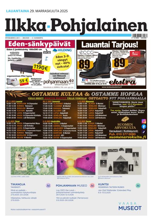 Ilkka-Pohjalainen 29.11.2025