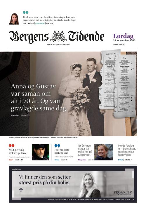 Bergens Tidende (NO) 29.11.2025