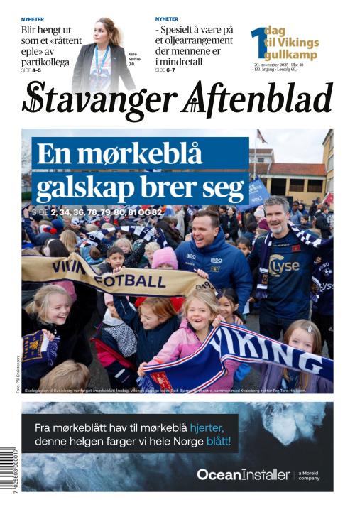 Stavanger Aftenblad (NO) 29.11.2025