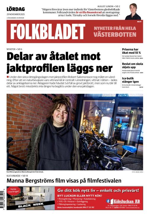 Folkbladet (Västerbotten) (SE) 29.11.2025