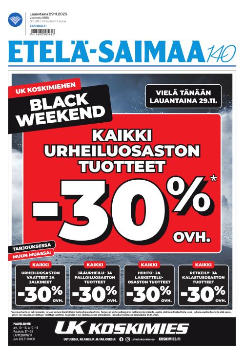 Etelä-Saimaa 29.11.2025