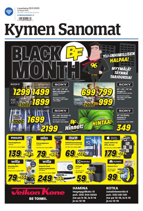 Kymen Sanomat 29.11.2025