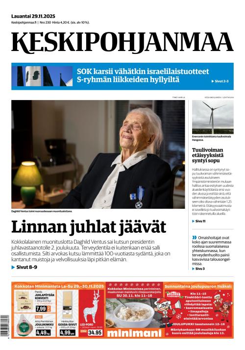 Keskipohjanmaa 29.11.2025