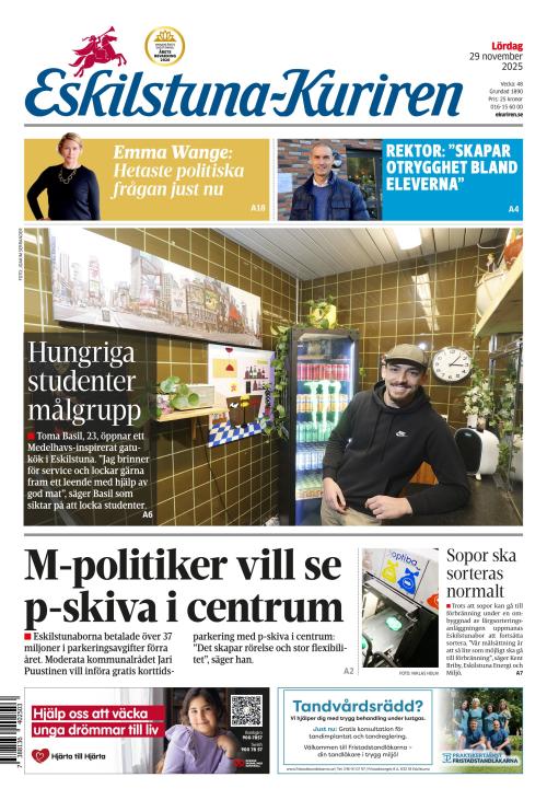 Eskilstuna-Kuriren 29.11.2025