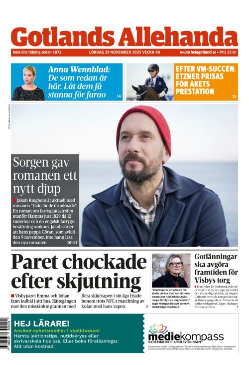 Gotlands Allehanda 29.11.2025