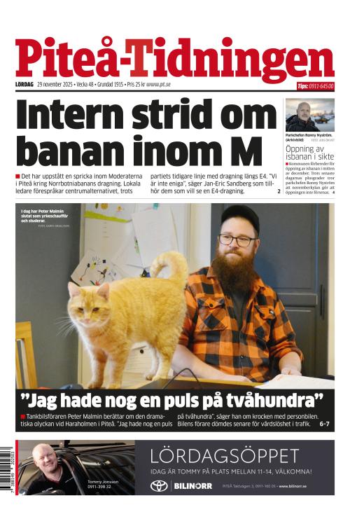 Piteå-Tidningen 29.11.2025