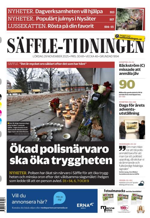 Säffle-Tidningen 29.11.2025