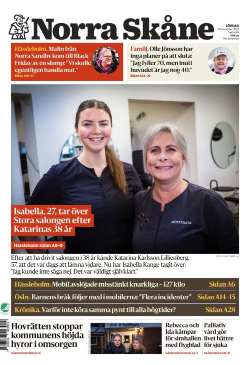 Norra Skåne 29.11.2025