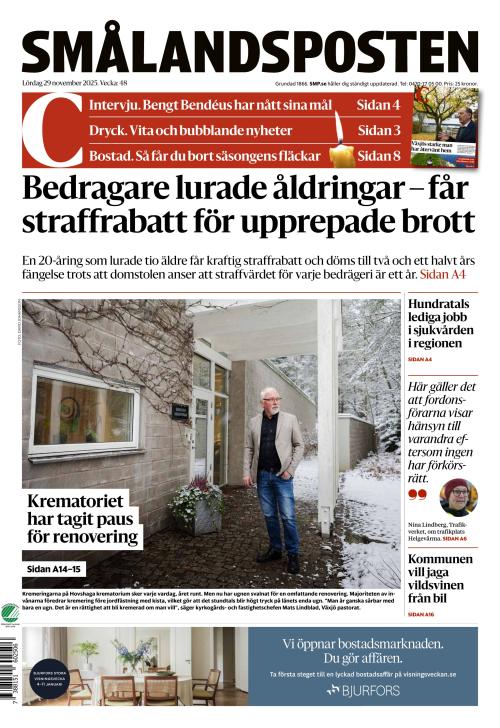 Smålandsposten 29.11.2025
